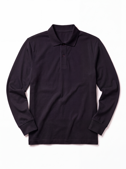 Long sleeve polo