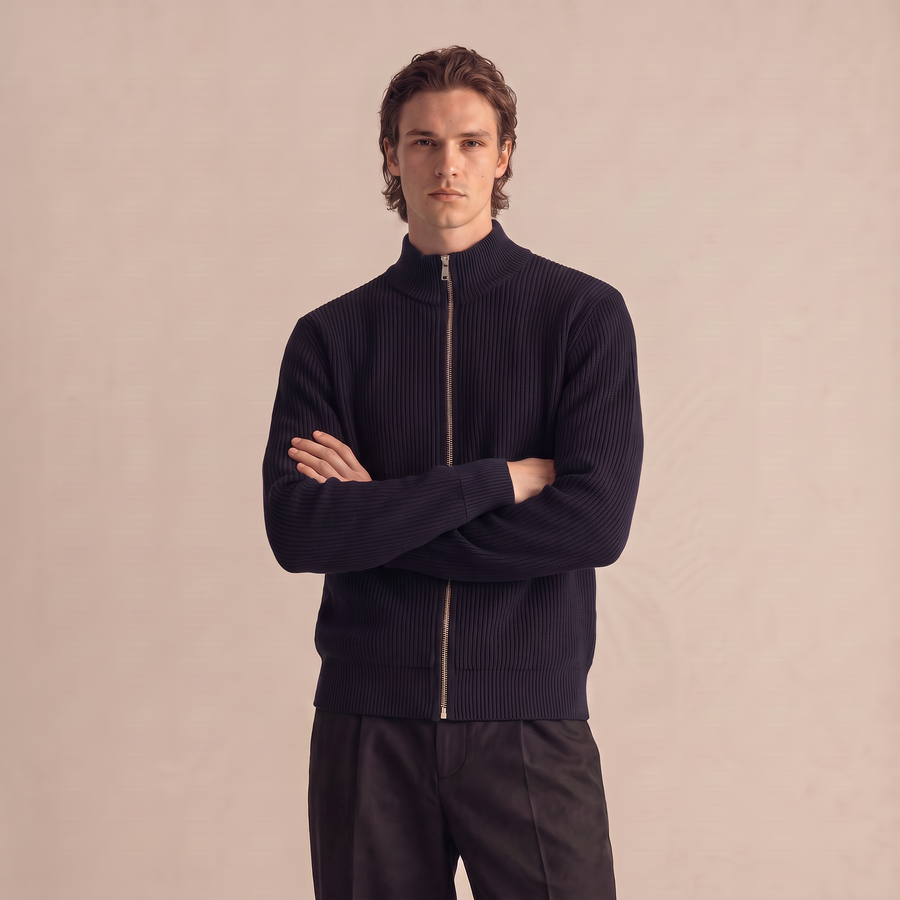 Full Zip — Navy