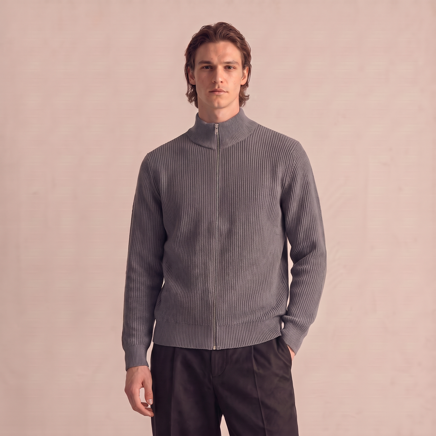 Full Zip — Grey